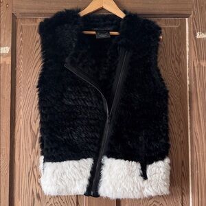 Marc By Marc Jacobs Genuine Rabbit Fur Vest Small